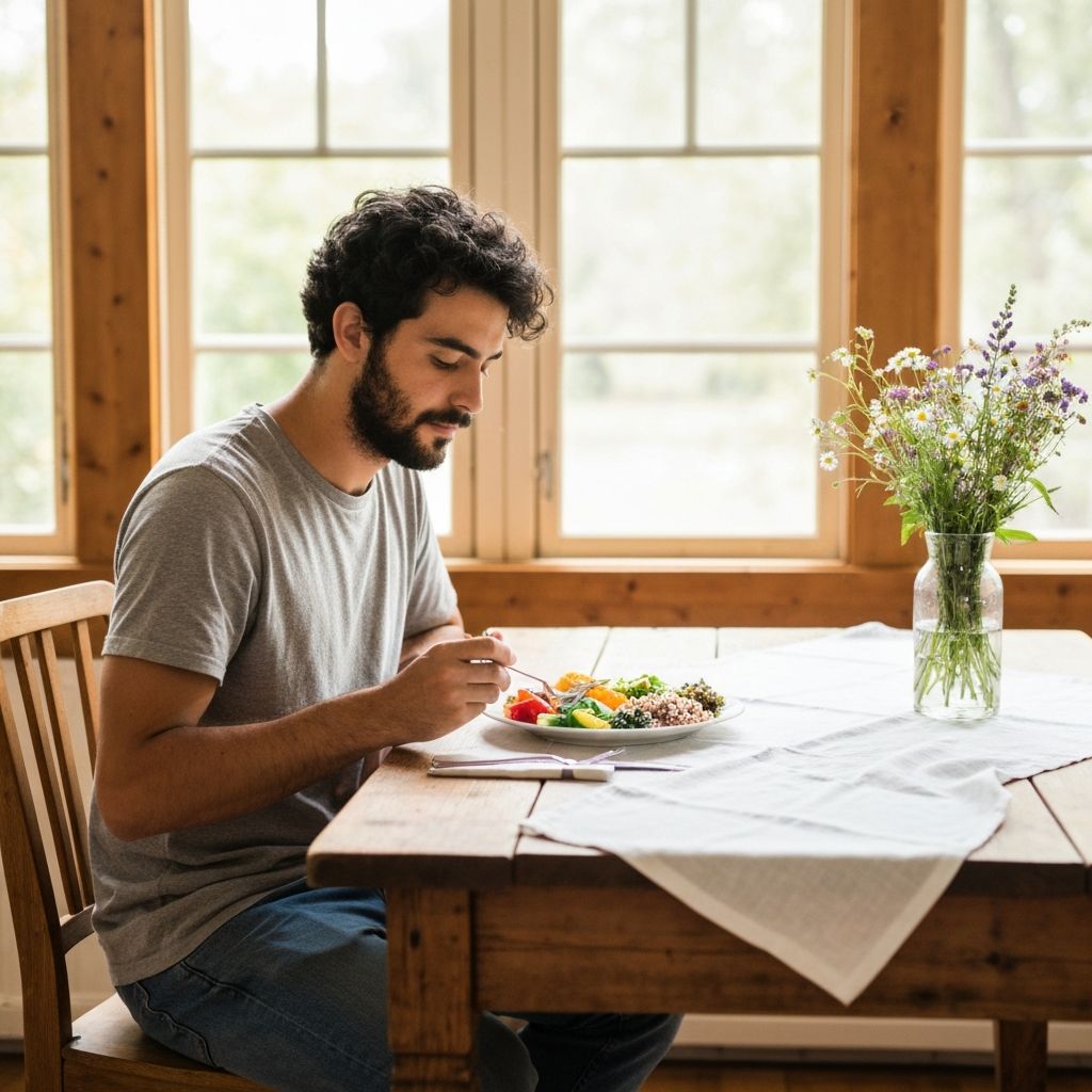 Mindful eating habits